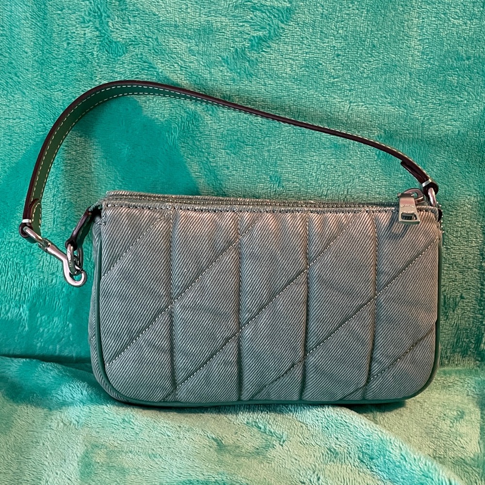 Coach Quilted Green Nolita 19 - Picture 2 of 3